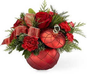 The FTD Christmas Magic Bouquet from Victor Mathis Florist in Louisville, KY